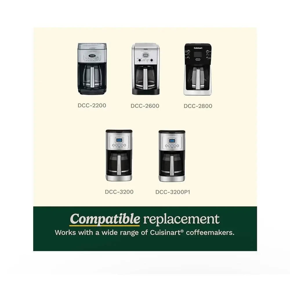 New Cuisinart 14-Cup Replacement Carafe for Coffee Maker, DCC-2200RC